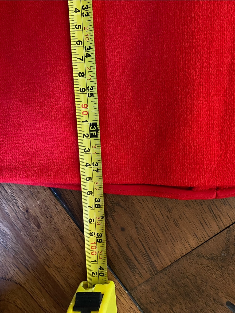 OSCAR DE LA RENTA red wool-blend dress 12 - Picture 6 of 6
